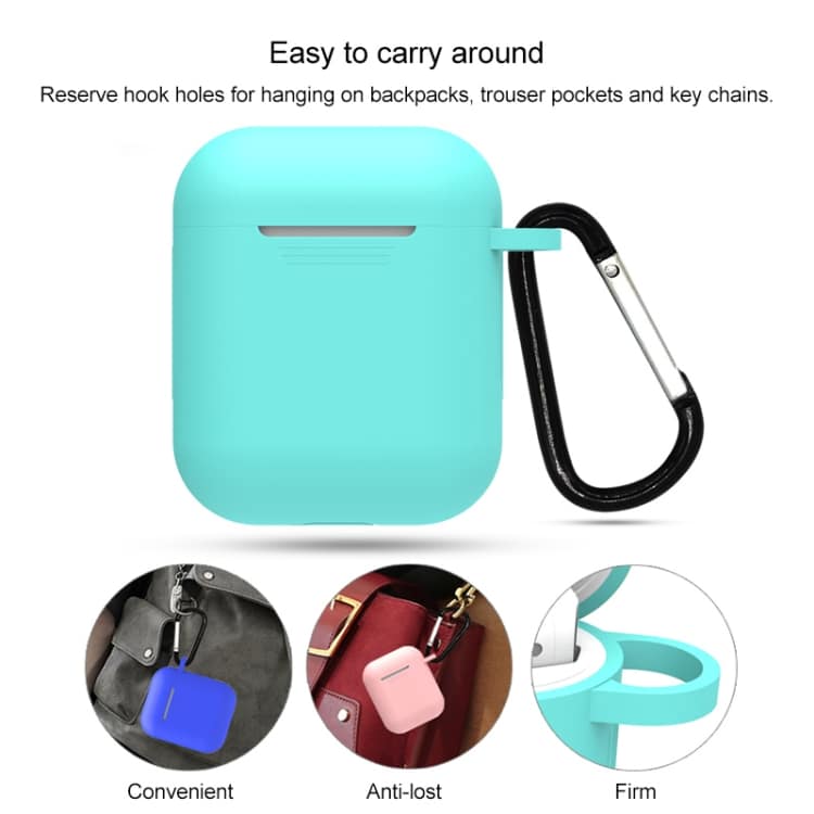 7-Piece Shockproof Silicone Case for Apple AirPods 1/2 - Wireless Earphones 6 Ip6D6003Rw 5.Jpg