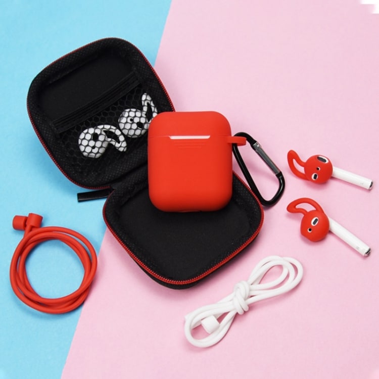 7-Piece Shockproof Silicone Case for Apple AirPods 1/2 - Wireless Earphones 7 Ip6D6003Rw 6.Jpg