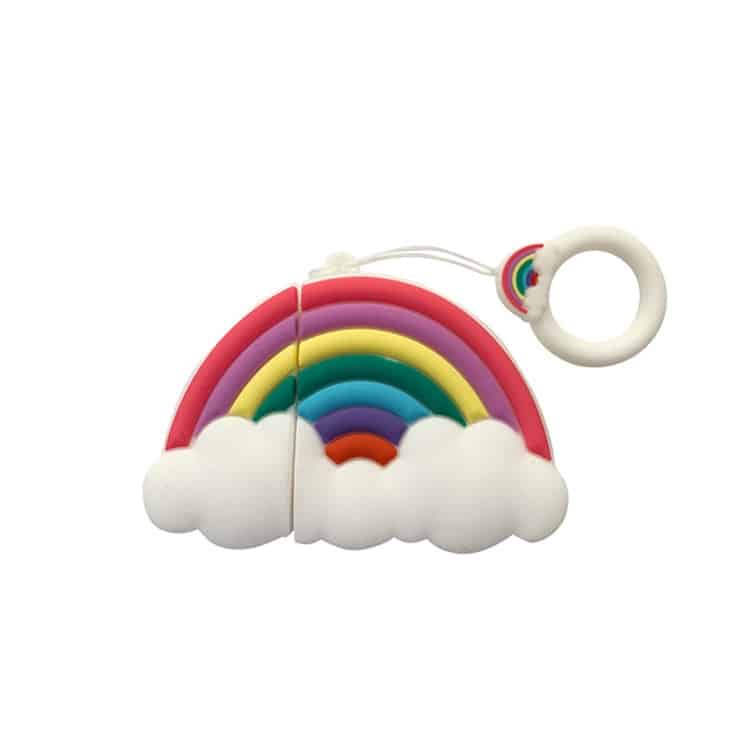 Rainbow Silicone Case for Apple AirPods 1/2 - Shockproof Wireless Earphones Cover 2 Ip6D6651 1.Jpg
