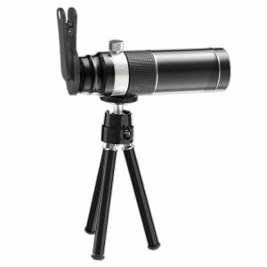 20X HD Telephoto Lens with Tripod & Clip - Enhance your mobile photography!
