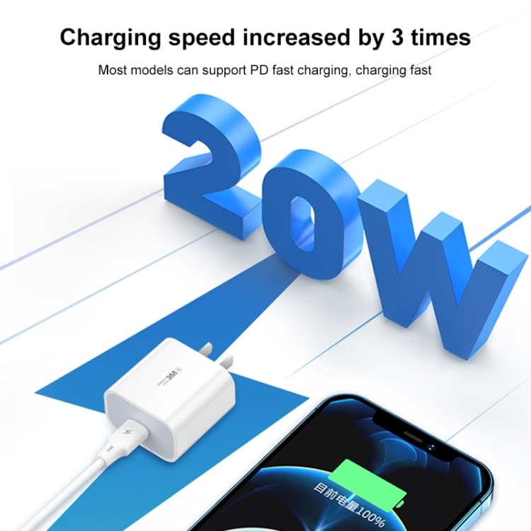 WK WP-U55 20W Maxspeed PD Fast Charger - Efficient & Rapid Device Charging 3 Ip8G7353 B2.Jpg