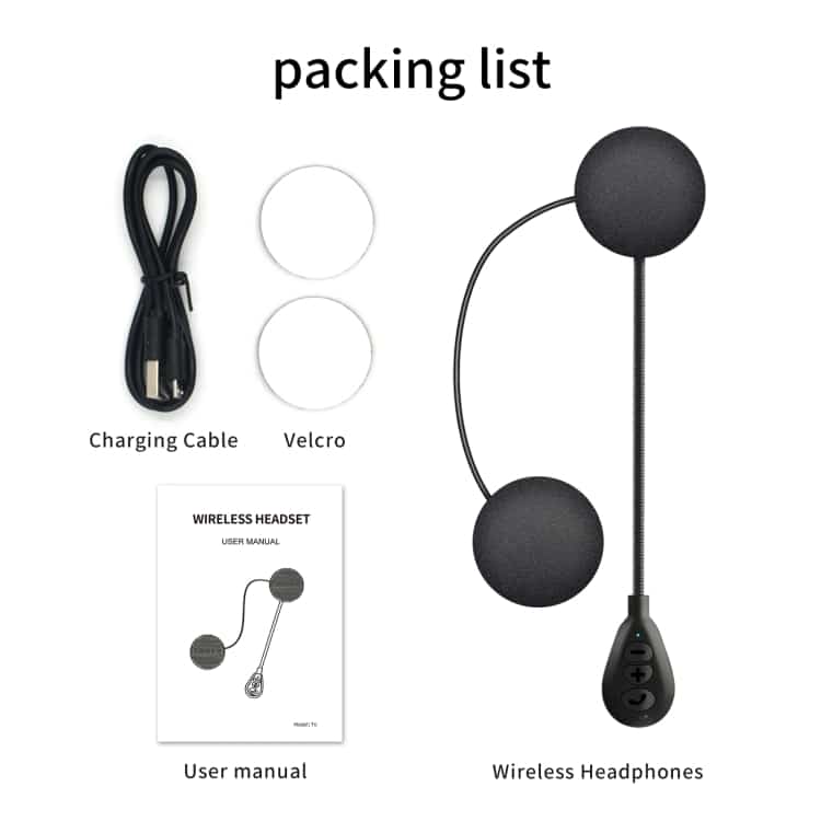 T6 Bluetooth V5.0 Motorcycle Helmet Headset - Stylish Connectivity on the Go! 11 T6 Bluetooth V5.0 Motorcycle Helmet Headset - Stylish Connectivity On The Go! - Image 11