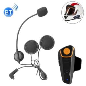 BT-S2 Bluetooth V3.0 Helmet Interphone - Auto Answer, FM, 1000m Range