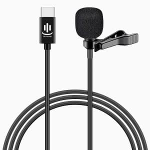 YICHUANG Intelligent Noise Reduction Lavalier Microphone - USB-C - 1.5m Cable