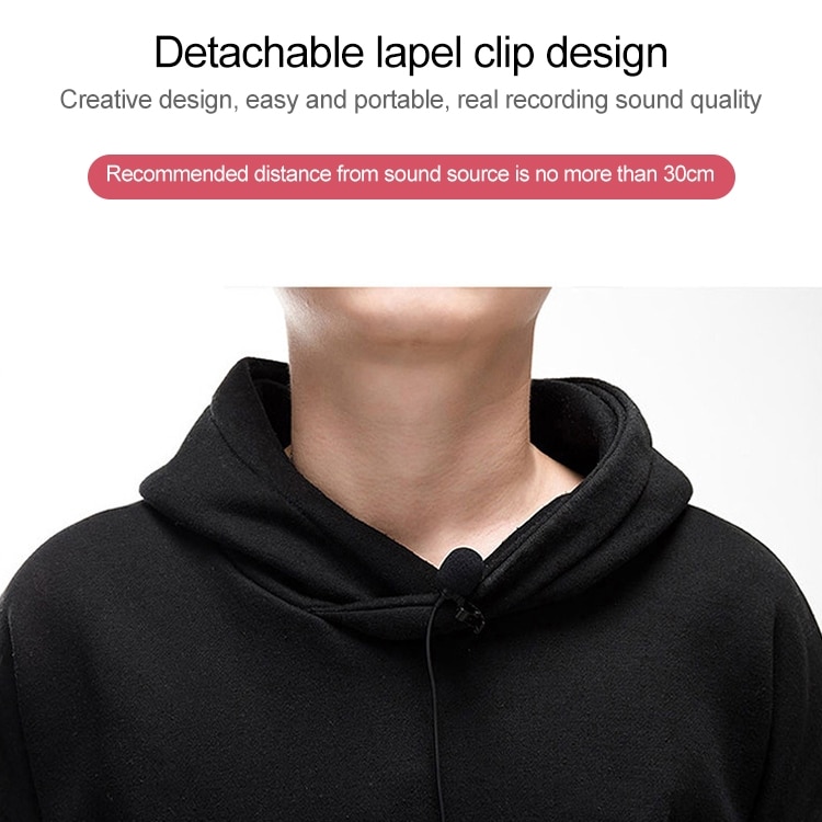 YICHUANG YC-VM40 Lavalier Microphone, Dual Modes, 6m Cable Length - Clear Sound 10 Yichuang Yc-Vm40 Lavalier Microphone, Dual Modes, 6M Cable Length - Clear Sound - Image 10