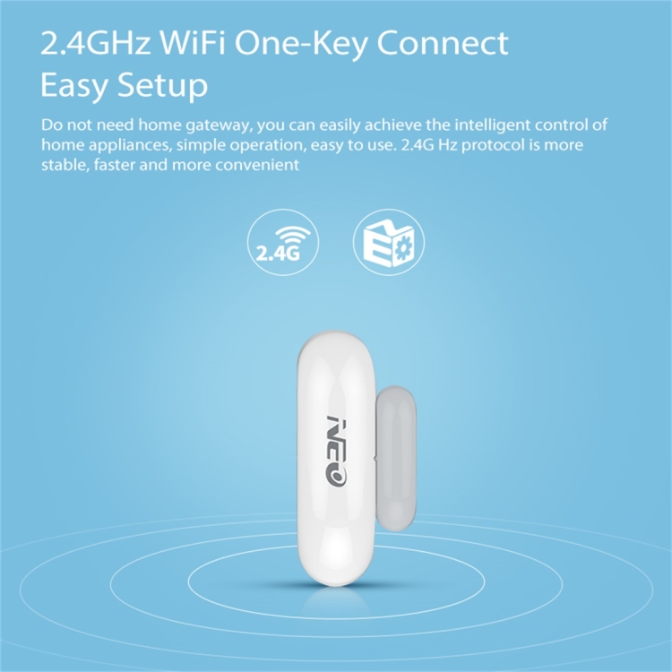 NEO NAS-DS01W Wireless LED Door & Window Sensor - Realtime Monitoring 3 Neo Nas-Ds01W Wireless Led Door &Amp; Window Sensor - Realtime Monitoring - Image 3