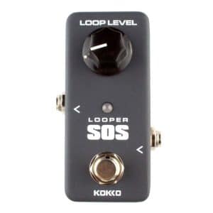 KOKKO FLP2 Mini SOS Looper Guitar Pedal - Loop Recording, Monoblock Effects,Compact