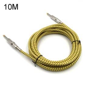 Wooden Guitar Bass Connection Cable - Noise Reduction - 10m Length