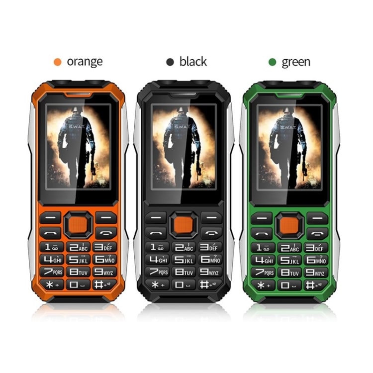 A6 Triple Proof Elder Phone: Waterproof, Shockproof, Dustproof, 6800mAh, 2.4", 21 Keys 2 Mph2160 B1.Jpg