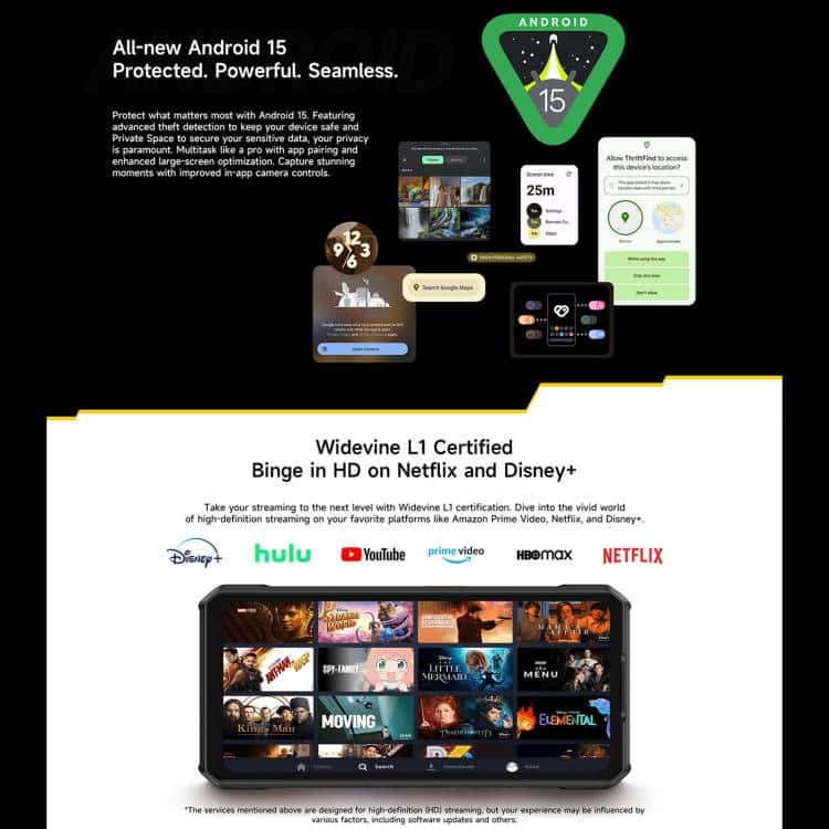 Ulefone Armor 30: Night Vision Rugged Phone, 12GB+512GB, IP68/IP69K, 6.95" Display 18 Mph2935B 17.Jpg