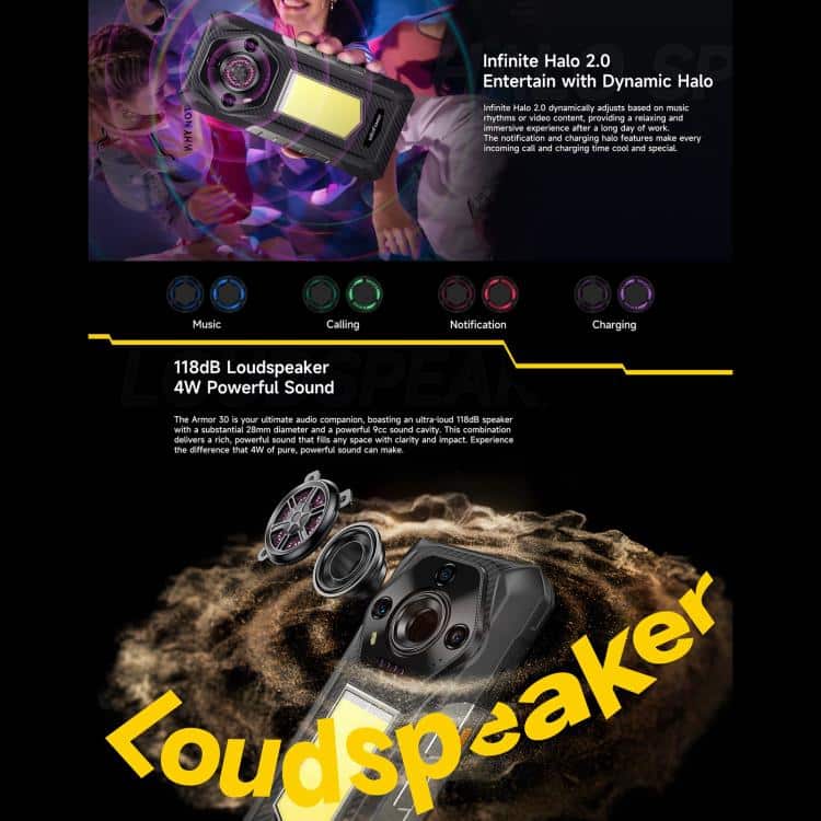 Ulefone Armor 30: Night Vision Rugged Phone, 12GB+512GB, IP68/IP69K, 6.95" Display 7 Mph2935B 6.Jpg