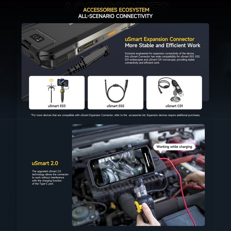 Ulefone Armor 27 Pro Rugged Phone: Night Vision, 12GB+256GB, 10600mAh, 5G & NFC 14 Mph6547B 13.Jpg