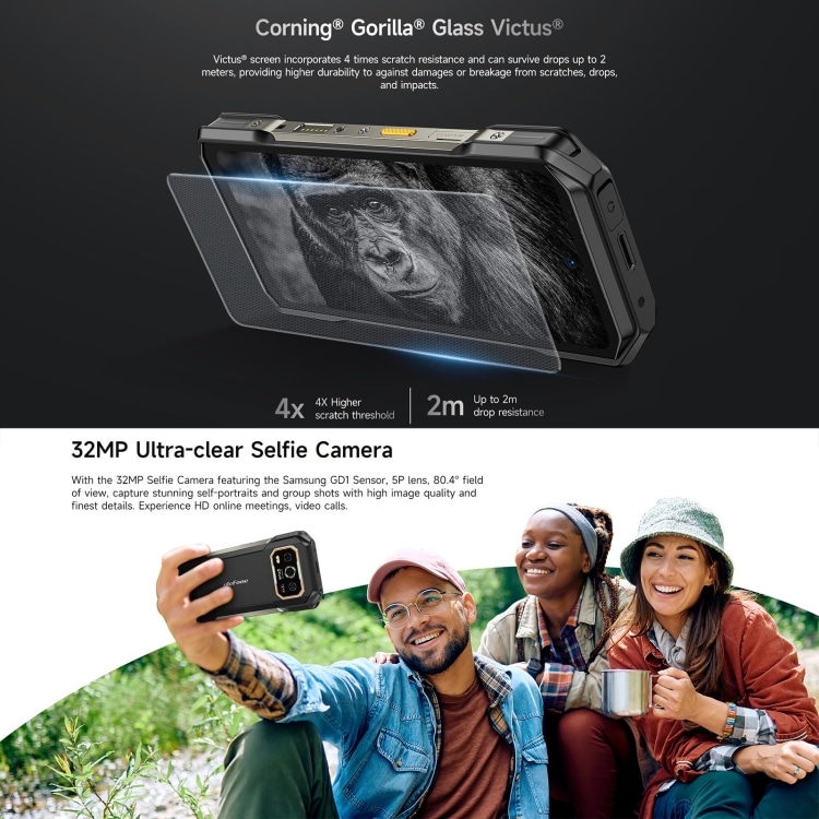 Ulefone Armor 27T Pro Rugged Phone: Thermal Imaging, 12GB+256GB, Night Vision 8 Mph6548B 7.Jpg