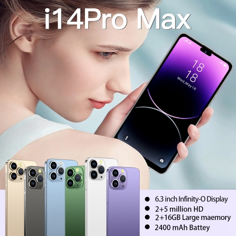 i14 Pro Max N85+ 2GB+16GB, Android 6.0, Quad Core, Dual SIM, 3G, 64GB TF Card 2 Mph9294 B1.Jpg