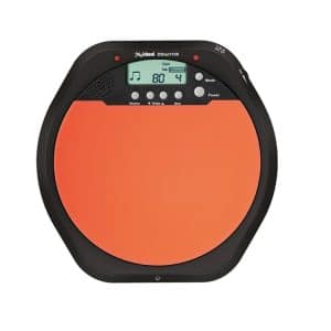 Dumb Combat Board Drum Trainer Metronome DS100 in Black+Orange