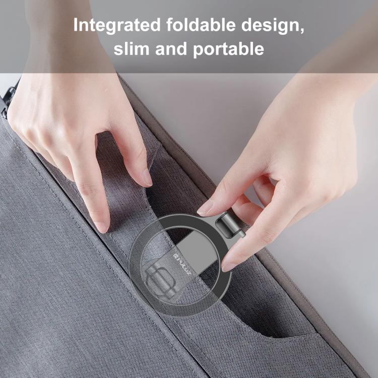 Foldable Magnet Cold Shoe Mount for On-Camera iPhones - MagSafe Compatible 8 Pu3221H 7.Jpg