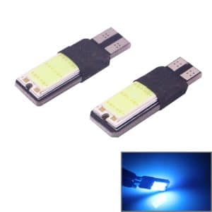 2 PCS T10 3W Ice Blue COB LED Car Clearance Lights, 160-180LM, DC12V