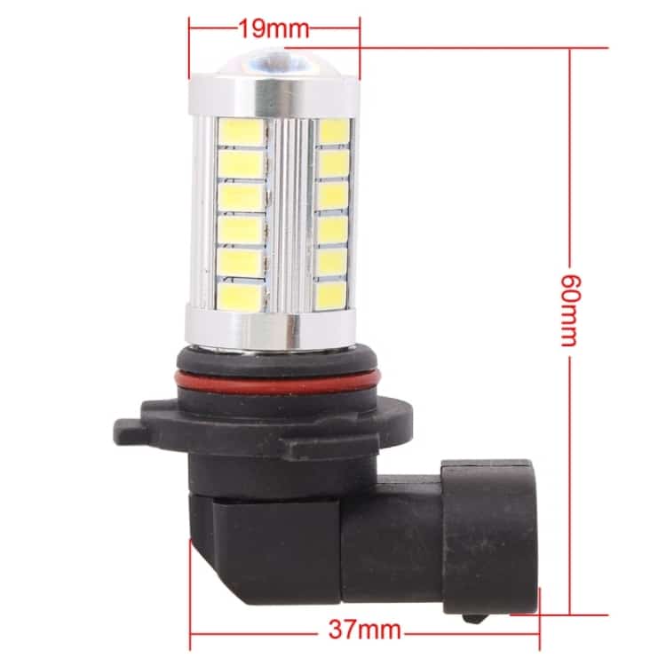 2 PCS 9006 16.5W 990LM 6500K White Light LED Car Brake/Steering Bulb 4 2 Pcs 9006 16.5W 990Lm 6500K White Light Led Car Brake/Steering Bulb - Image 4