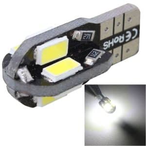 10 PCS T10 4W 280LM White LED Car Clearance Lights, Canbus Decode, 5630 SMD