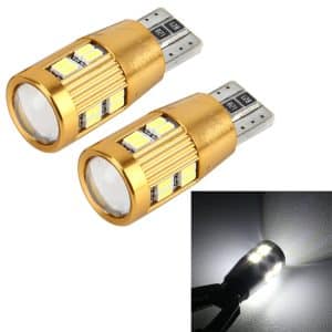 Vibrant Pink LED Car Clearance Lights, 300LM, DC 12-18V, MZ T10 4W 20 SMD 4014