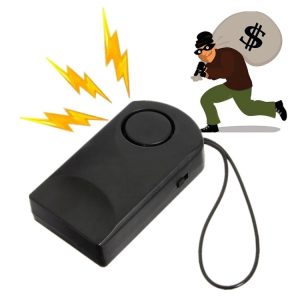 Touch-sensitive Theft Alarm TRA075 in Black - Protect Your Valuables with Style