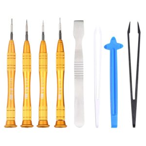 8-in-1 Professional Screwdrivers Set for Mobile Phones: Disassemble Rods, Forceps