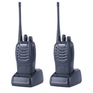 BAOFENG BF-888S Walkie Talkie UHF 5W 16CH FM Transceiver - 2 PCS