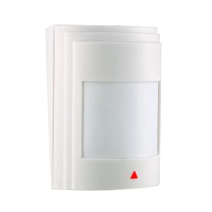 PA-476 Wide Angle PIR Motion Sensor Alarm, Wired Infrared Detector (White)