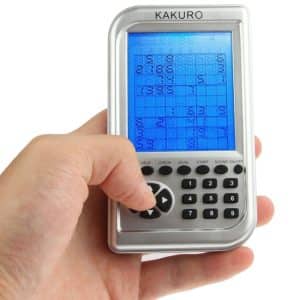 5x5 Electronic Kakuro Game, Big Screen Squared Machine - Endless Puzzles & Fun