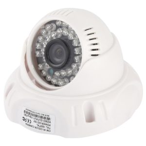 Clear Night Vision CCTV Camera: CMOS 420TVL, 36 LED, 20m IR, ABS, 3.6mm Lens