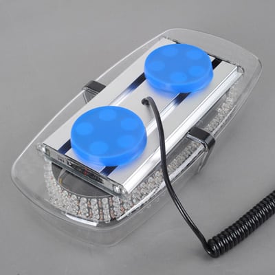 25W 240 LED Blue Vehicle Roof Top Strobe Light - Emergency Hazard Warning 4 25W 240 Led Blue Vehicle Roof Top Strobe Light - Emergency Hazard Warning - Image 4