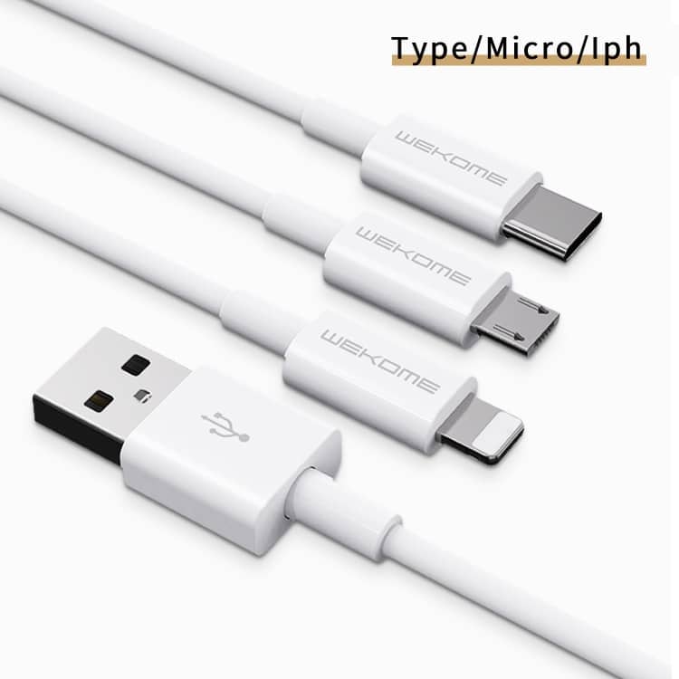 WK WDC-117 3A Micro USB Fast Charging Cable, 1.2m Length - Rapid Charge 3 Sas5918W 2.Jpg