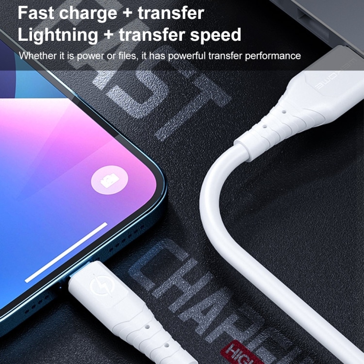 WK Micro USB 6A Fast Charging Data Cable - 1m Length 7 Sas6905 B6.Jpg