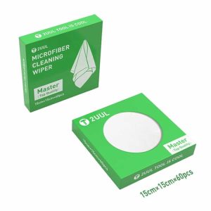 2UUL 15x15cm Antistatic Microfiber Cleaning Cloth for Dust-Free Surfaces