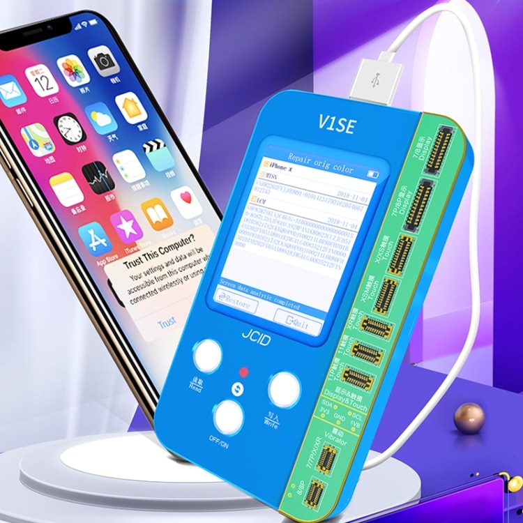 JC V1SE Battery Board for iPhone 6-13 Pro Max Testing & Repair 5 Spt9107 4.Jpg