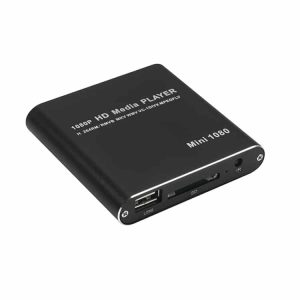 Full HD USB Media Player - 1080P, SD/MMC Card Slot, US/EU/UK Compatibility