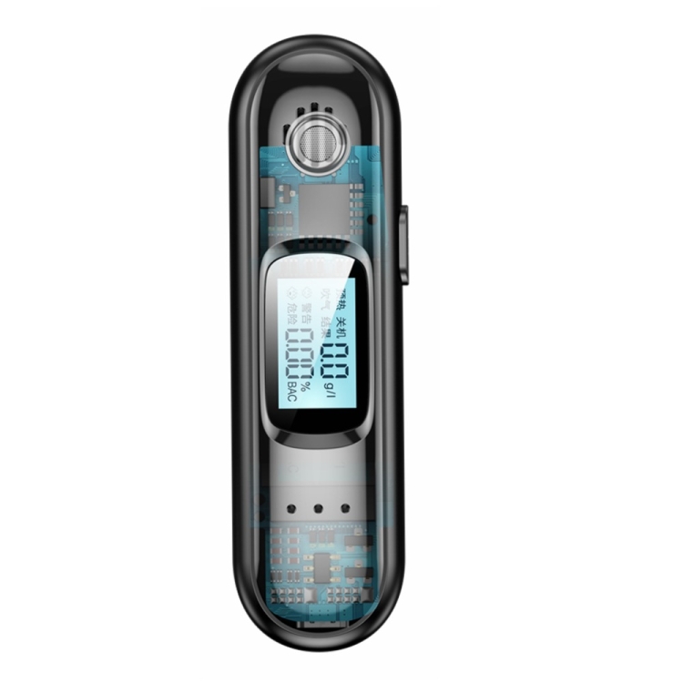 Advanced Police Breathalyzer - Digital LCD, Non-contact Detector for Accurate Results 1 Advanced Police Breathalyzer - Digital Lcd, Non-Contact Detector For Accurate Results