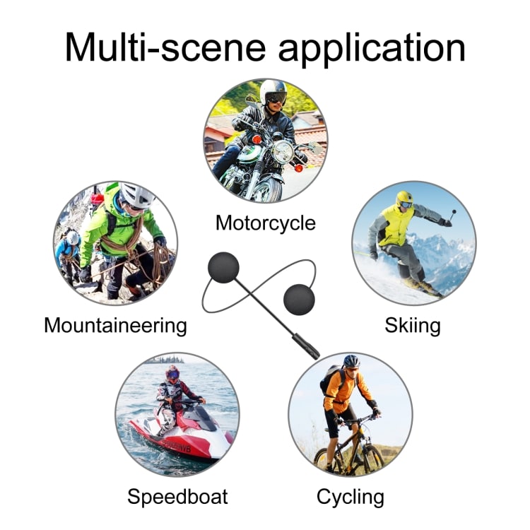 Bluetooth Motorcycle Helmet Headset BT 5.0 - Auto Connect, SIRI Support 9 Bluetooth Motorcycle Helmet Headset Bt 5.0 - Auto Connect, Siri Support - Image 9