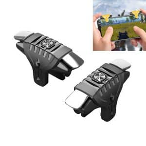 Mobile Game Controller for 6.1-12.0mm Phones: 2 Pairs Bidirectional Button Handle