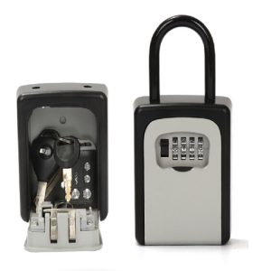 Safety Key Lock Box Combination - Secure Aluminum Alloy Key Holder Box