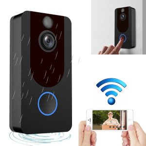 1080P HD WiFi Video Doorbell - Two-way Audio, Night Vision, Smart Security