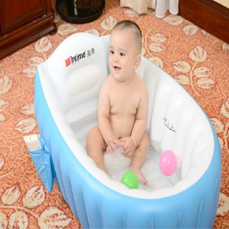 Inflatable Cartoon Baby Bath Tub - Keep Newborns Warm & Happy (70 characters) 3 Inflatable Cartoon Baby Bath Tub - Keep Newborns Warm &Amp; Happy (70 Characters) - Image 3
