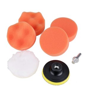 7-in-1 Car Polishing Pad Kit - Ultimate Auto Buffing Set for Perfect Shine