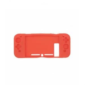 Silicone Cover for Switch Game Console - White, All-inclusive Rubber Case