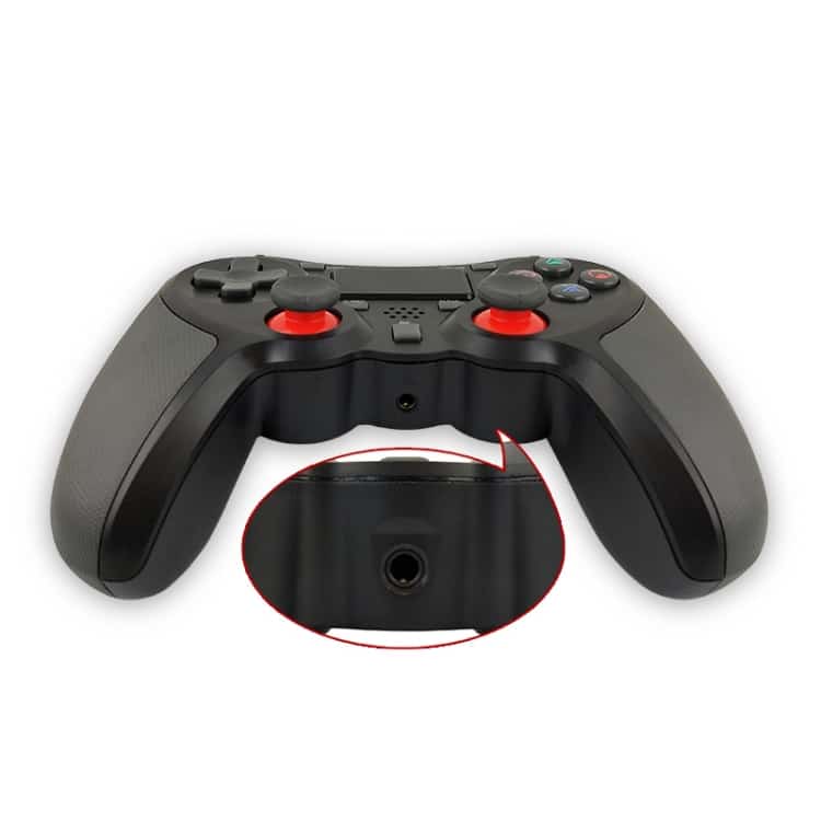 Enhanced Bluetooth Wireless Game Controller for PS4 Host • Rubberized for Ultimate Control • 6 Enhanced Bluetooth Wireless Game Controller For Ps4 Host • Rubberized For Ultimate Control • - Image 6