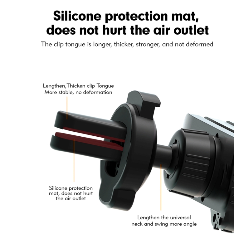 Car Air Conditioning Outlet Phone Holder: Keep Your Phone Secure and Cool 3 Car Air Conditioning Outlet Phone Holder: Keep Your Phone Secure And Cool - Image 3