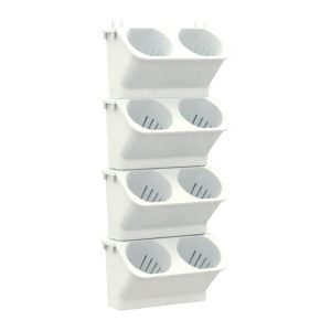 Stylish Vertical Green Planting Box for Living Room & Balcony, 24x14x57 cm