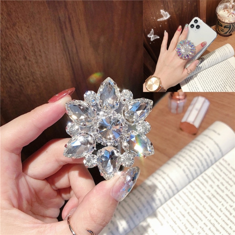 2 PCS Colorful Diamond Rotating Ring Holder with Pearls & Character Details 1 Tbd0424893201.Jpg