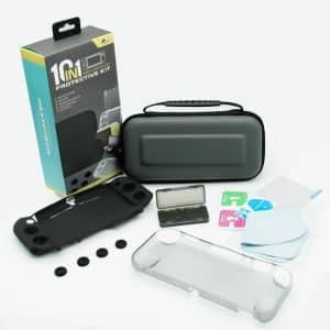 Switch Lite 10-in-1 Protective Cover Set - Full Accessory Package