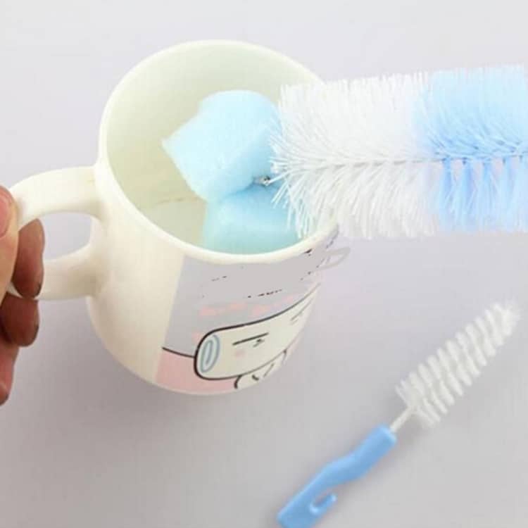 Baby Nipple Bottle Cup 360° Cleaner Brush Set, Random Color Delivery 5 Baby Nipple Bottle Cup 360° Cleaner Brush Set, Random Color Delivery - Image 5